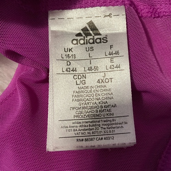 Adidas Sports Bra Women's Infinite Series Supernova Sports Bra Climacool - Picture 5 of 5